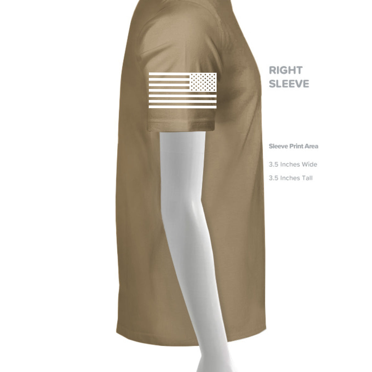 Coyote Brown - SLEEVE_RIGHT