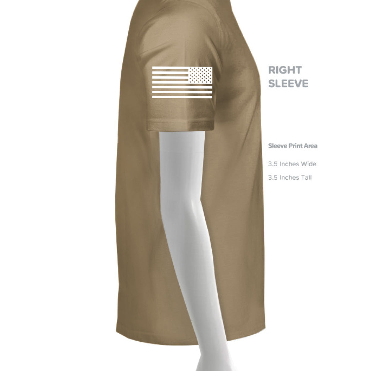 Coyote Brown - SLEEVE_RIGHT