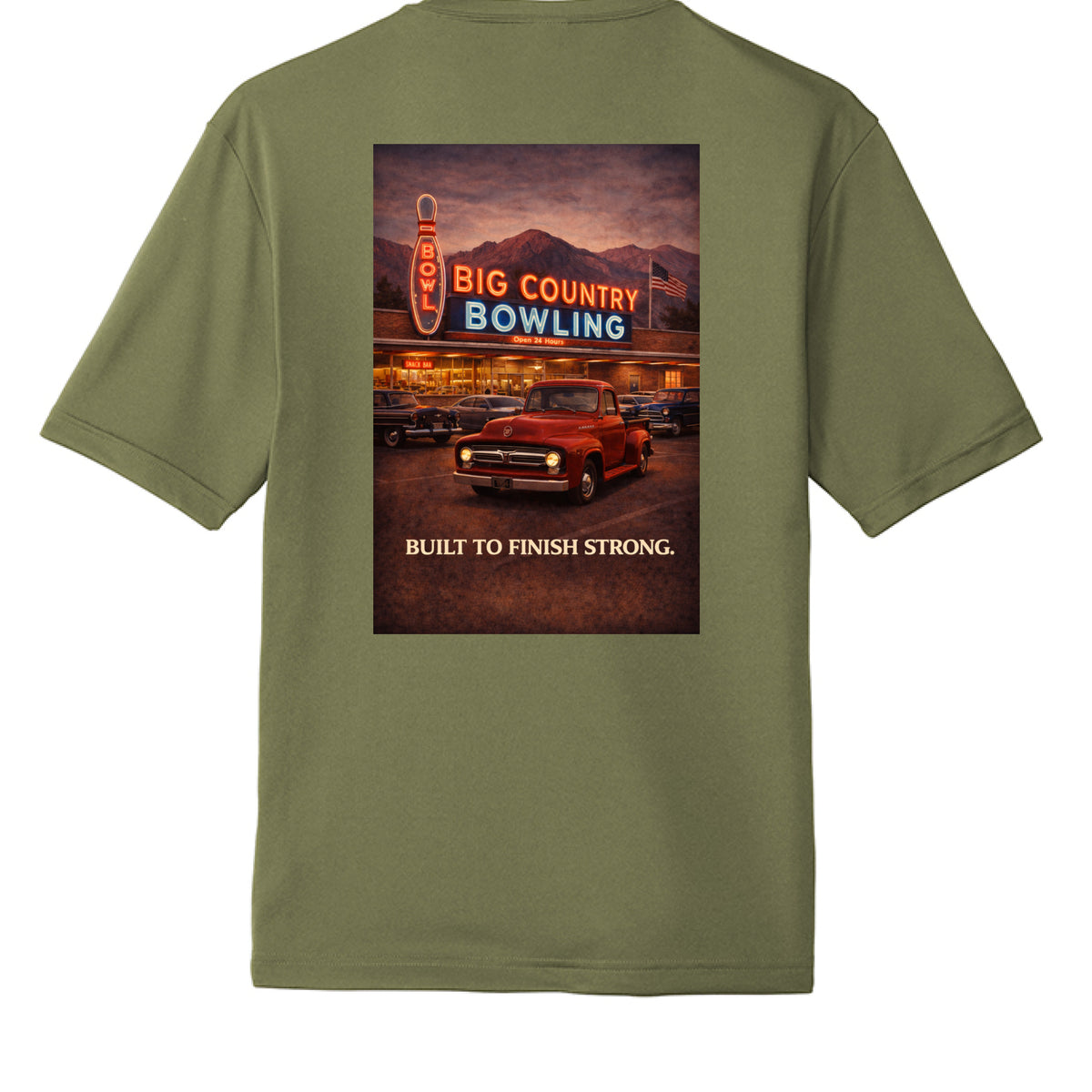 Olive Drab Grn - BACK