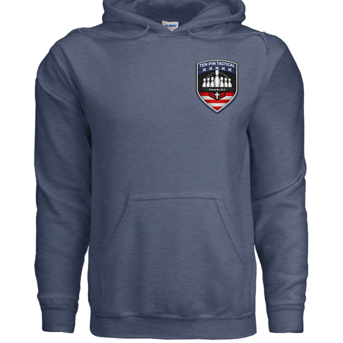 Heather Sport Dark Navy - FRONT