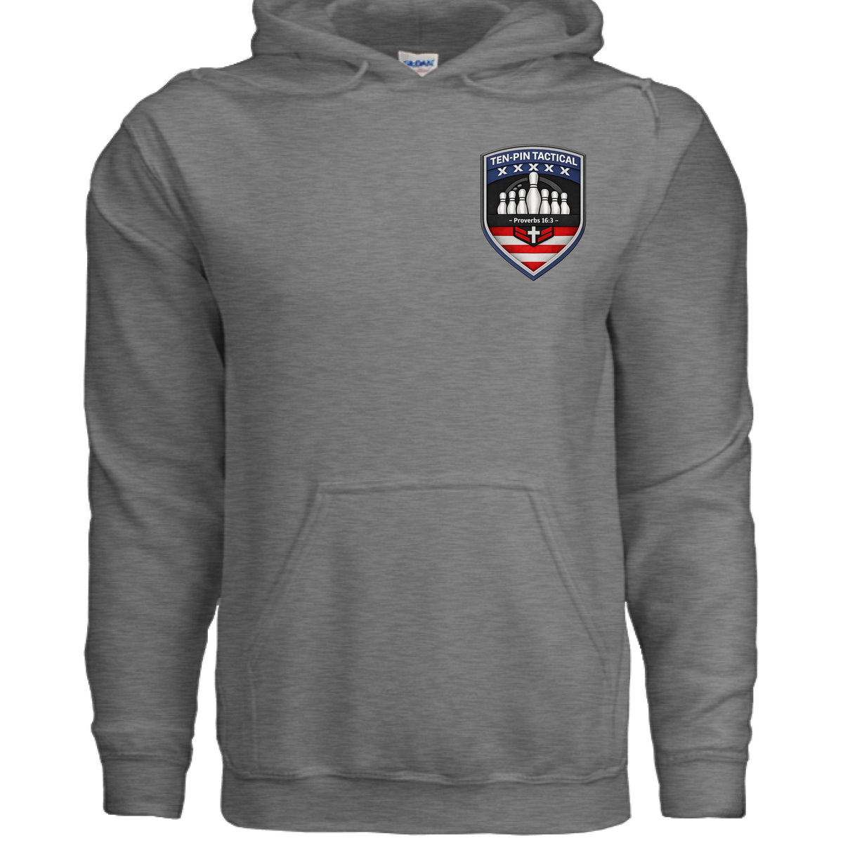 GRAPHITE HEATHER - FRONT